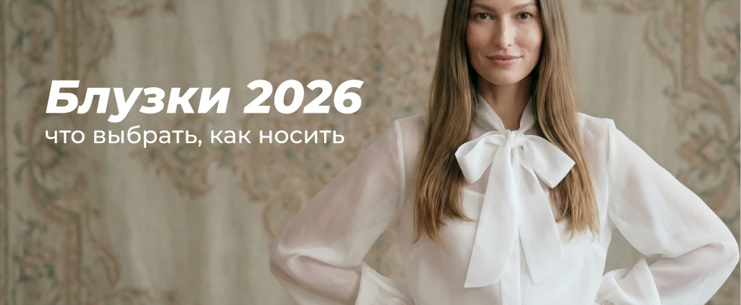 Модные блузки 2026: тренды и образы от Nashamoda.by