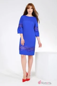 Платье DilanaVIP 1123 василёк