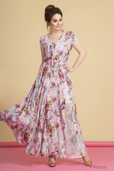 Платье JeRusi 1765 розовый #1