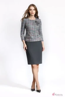 Юбка Bazalini 2891 юбка серая