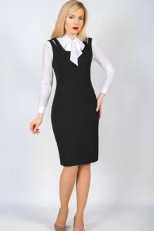 Сарафан TricoTex Style 6817с черный сарафан