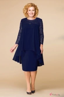 Платье Romanovich Style 1-1452 темно-синий