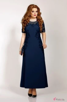 Платье Mira Fashion 4263т синий