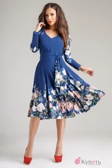 Платье Teffi Style 1269 розочки