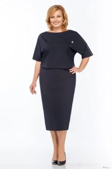 Платье Bagira 441 тёмно-синий