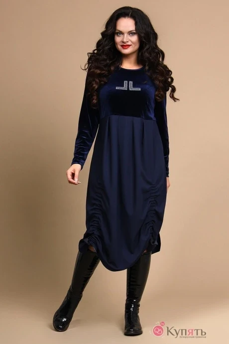 Платье ALANI COLLECTION 625 тёмно-синий #1