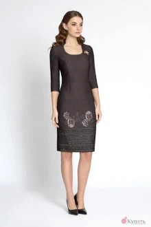 Платье Bazalini 2950 коричневые тона