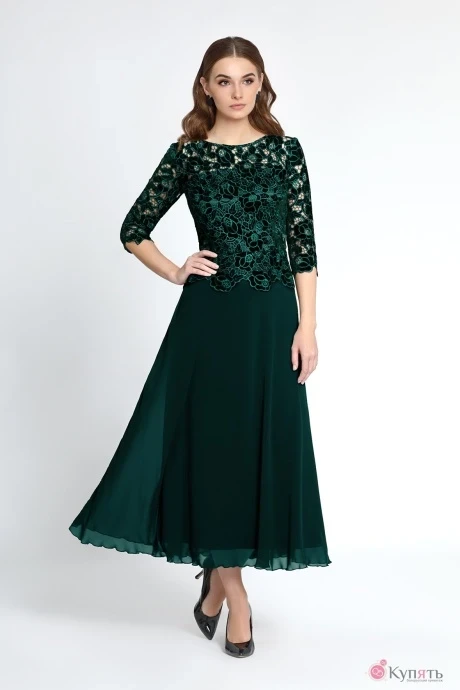 Платье Bazalini 2984 зелень #1