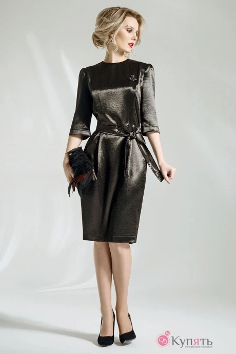 Платье Euro-moda 135 черный #1