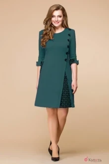 Платье Romanovich Style 1-1260 темная бирюза