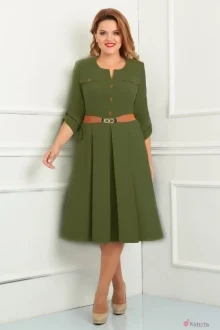 Платье Асолия 2331 хаки
