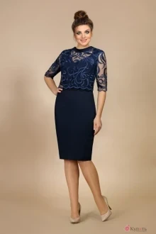 Платье Мублиз 008 синий