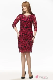 Платье DilanaVIP 1125 красный