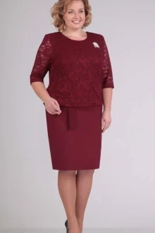 Платье TricoTex Style 5316 бордо
