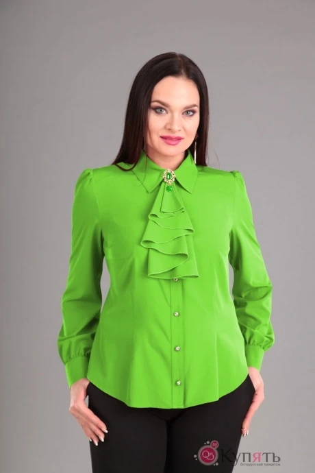 Блузка, туника, рубашка Таир-Гранд 62294 салатовый #1