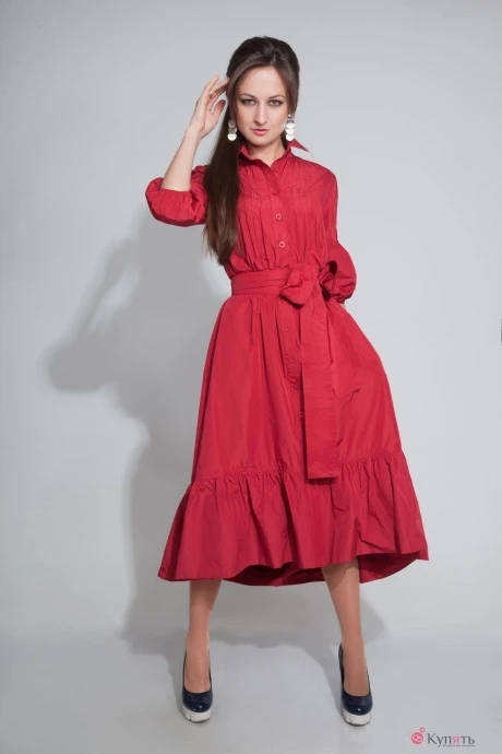 Платье ElPaiz 295 красный #1