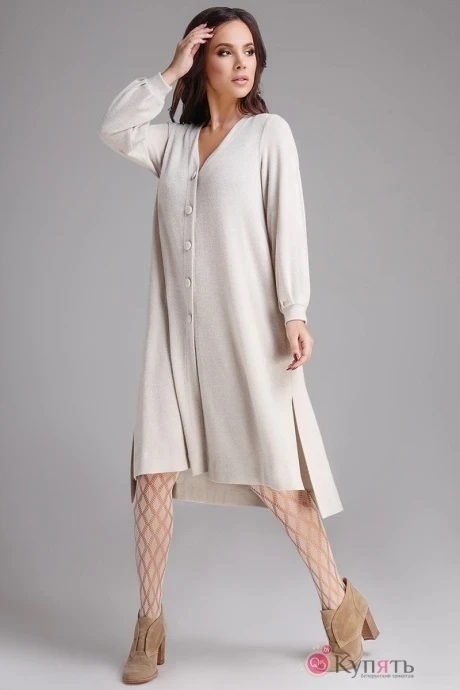 Кардиган Teffi Style 1300 жемчужный #1