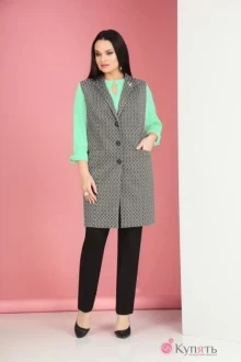 Брючный костюм Ksenia Style 1498 мята