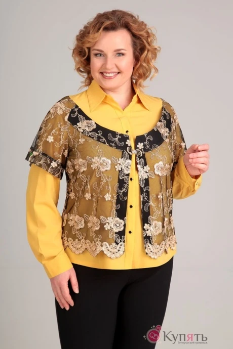 Блузка, туника, рубашка Таир-Гранд 62238 золото #1