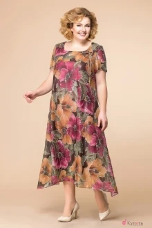 Платье Romanovich Style 1-1332 коричневый