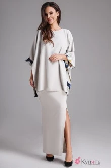 Блузка, туника, рубашка Teffi Style 1285 жемчуг