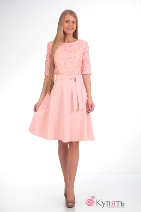Платье TVIN 5209 розовый #1