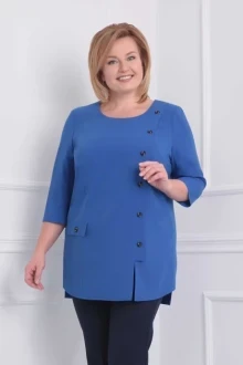 Блузка, туника, рубашка Орхидея Люкс 864 василёк