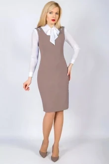 Сарафан TricoTex Style 6817к бежевый