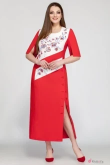 Платье ЛаКона 1084 красный