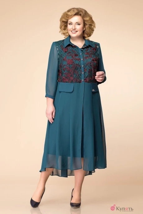 Платье Romanovich Style 3-1490 бирюза #1