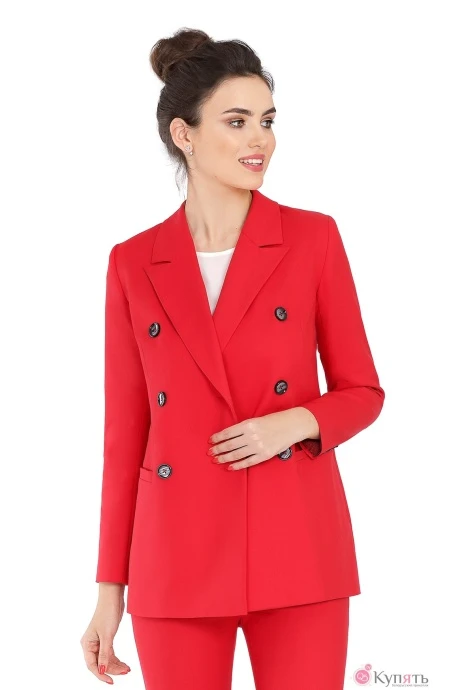 Жакет (пиджак) PiRS 378 красный #1