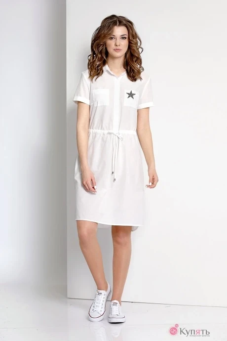 Платье EOLA 1459 белый #1