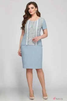 Юбочный костюм Matini 1.990 голубой