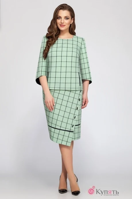 Юбочный костюм ЛаКона 1063 мята #1