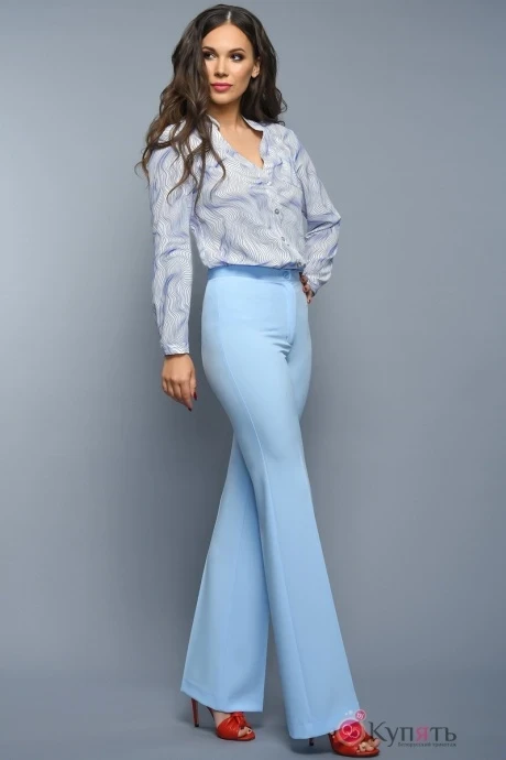 Брюки Teffi Style 1341 аквамарин #1