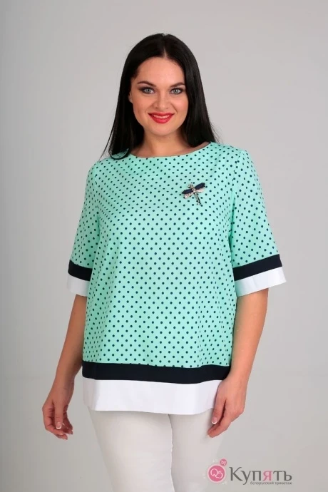 Блузка, туника, рубашка Таир-Гранд 62305 мята #1