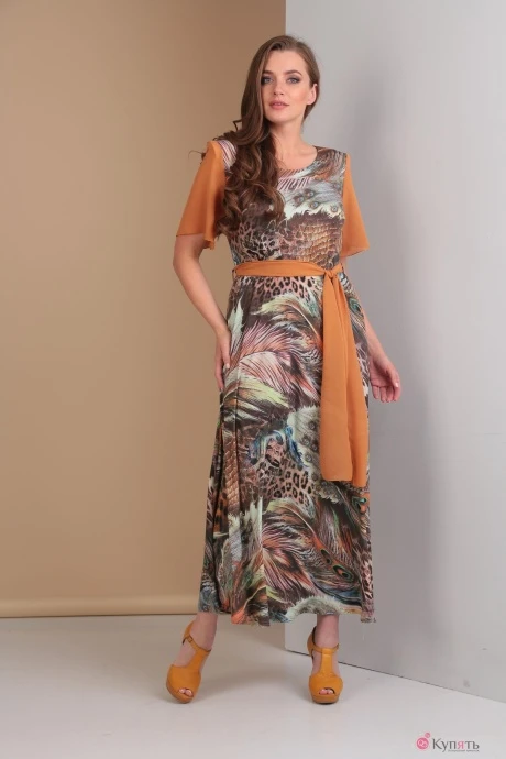 Платье Anastasia Mak 515 оранжевый #1
