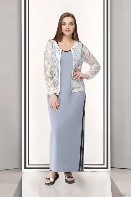 Сарафан TAiER 695 голубой #1