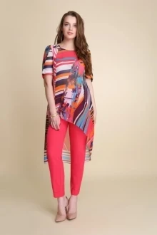 Брючный костюм *Распродажа Магия Моды 1244 оранж как на доп. фото