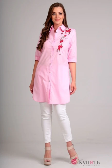 Блузка, туника, рубашка Таир-Гранд 62265 розовый #1