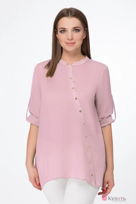 Блузка, туника, рубашка БелЭкспози 1136 розовый #1