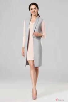 Платье Lady Secret 3553 платье+жилет серый