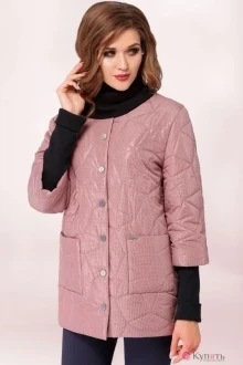 Куртка LeNata 11802 пудра в точку