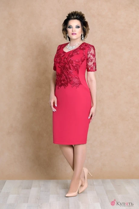 Платье Mira Fashion 4494 -2 красный #1