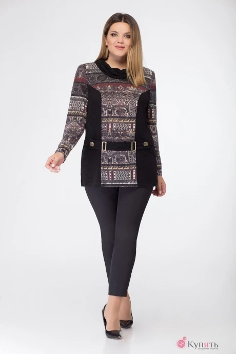 Джемпер (кофта) Дали 2063 коричн.огурец #1