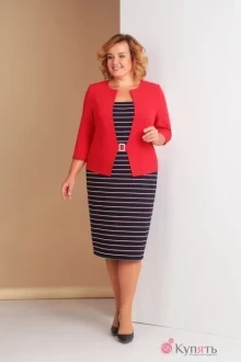 Платье Ksenia Style 1560 двойная полоска №2
