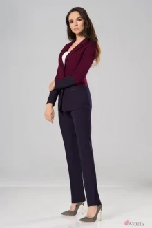 Брючный костюм Lady Secret 2609 бордо вверх