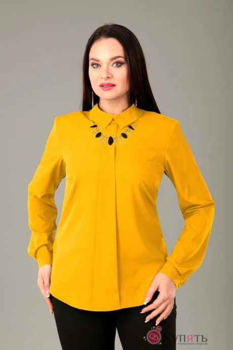 Блузка, туника, рубашка Таир-Гранд 62244 горчица #1