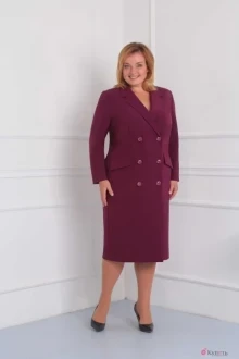 Платье Орхидея Люкс 844 бордо