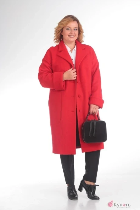 Пальто УТИЛЬ Pretty 787 красный #1